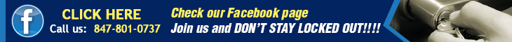 Join us on Facebook - Locksmith Northbrook